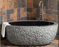 granite bath tub