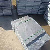 black slate stone slabs