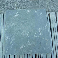 green slate stone tiles