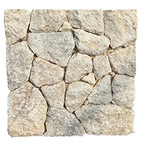hand-split irregular slate stones