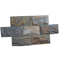 Rustic Mushroom slate stone